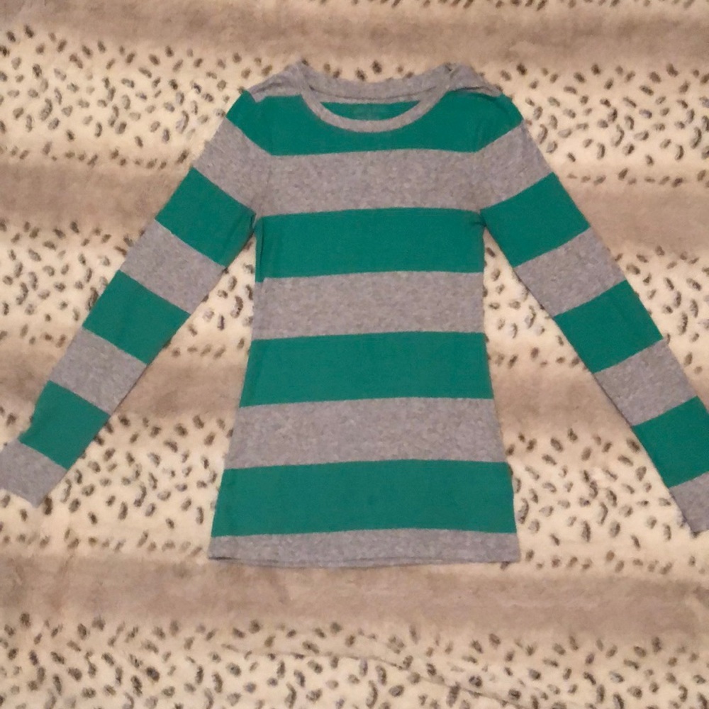 Stripped Long Sleeve Shirt